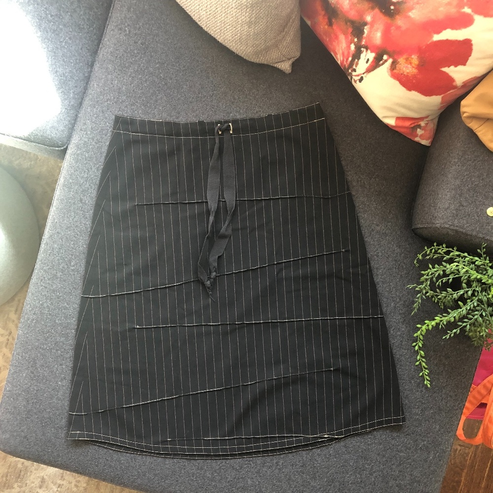Antropologie Neesh by DAR Striped Drawstring Skirt